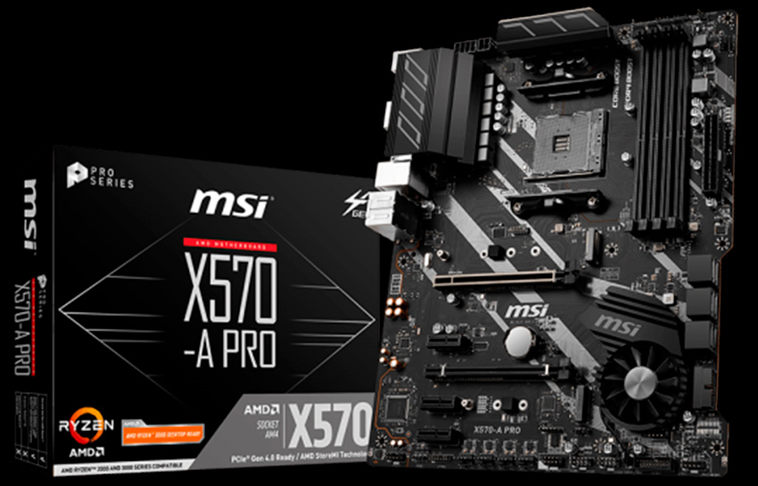 Placa Mae MSI X570-A PRO DDR4 Socket AM4 Chipset AMD, X570-A-PRO